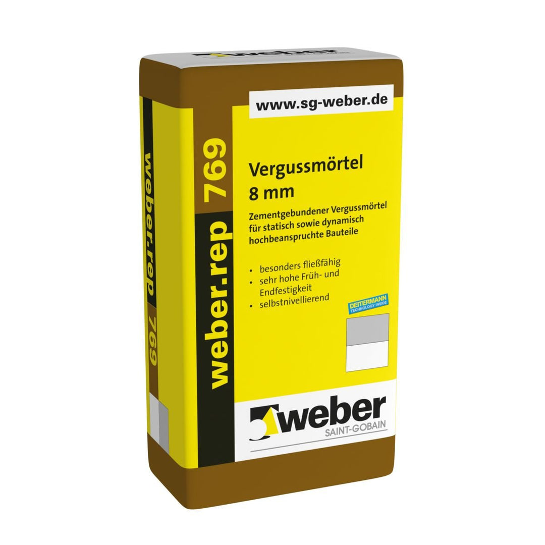weber.rep 769, 25kg - Vergussmörtel 8 mm