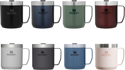 Stanley Classic Legendary Camp Mug Thermobecher 354ml - Hält Stunden Heiss oder Kalt - Coffee To Go