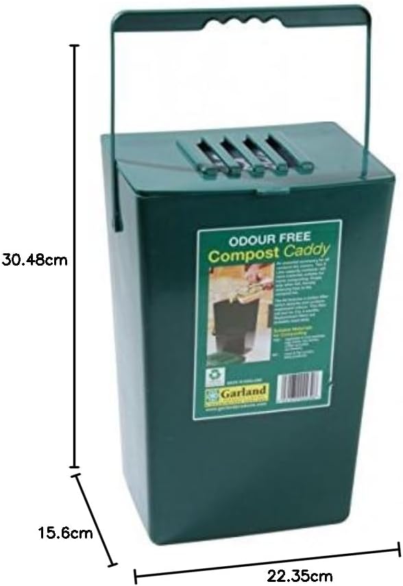 Greenfingers Komposteimer, geruchshemmend, 9 Liter