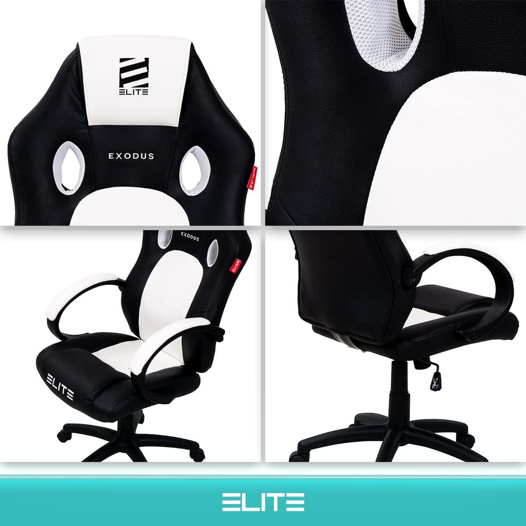 ELITE Gaming Stuhl MG100 Exodus - Ergonomischer Bürostuhl - Schreibtischstuhl - Chefsessel - Sessel