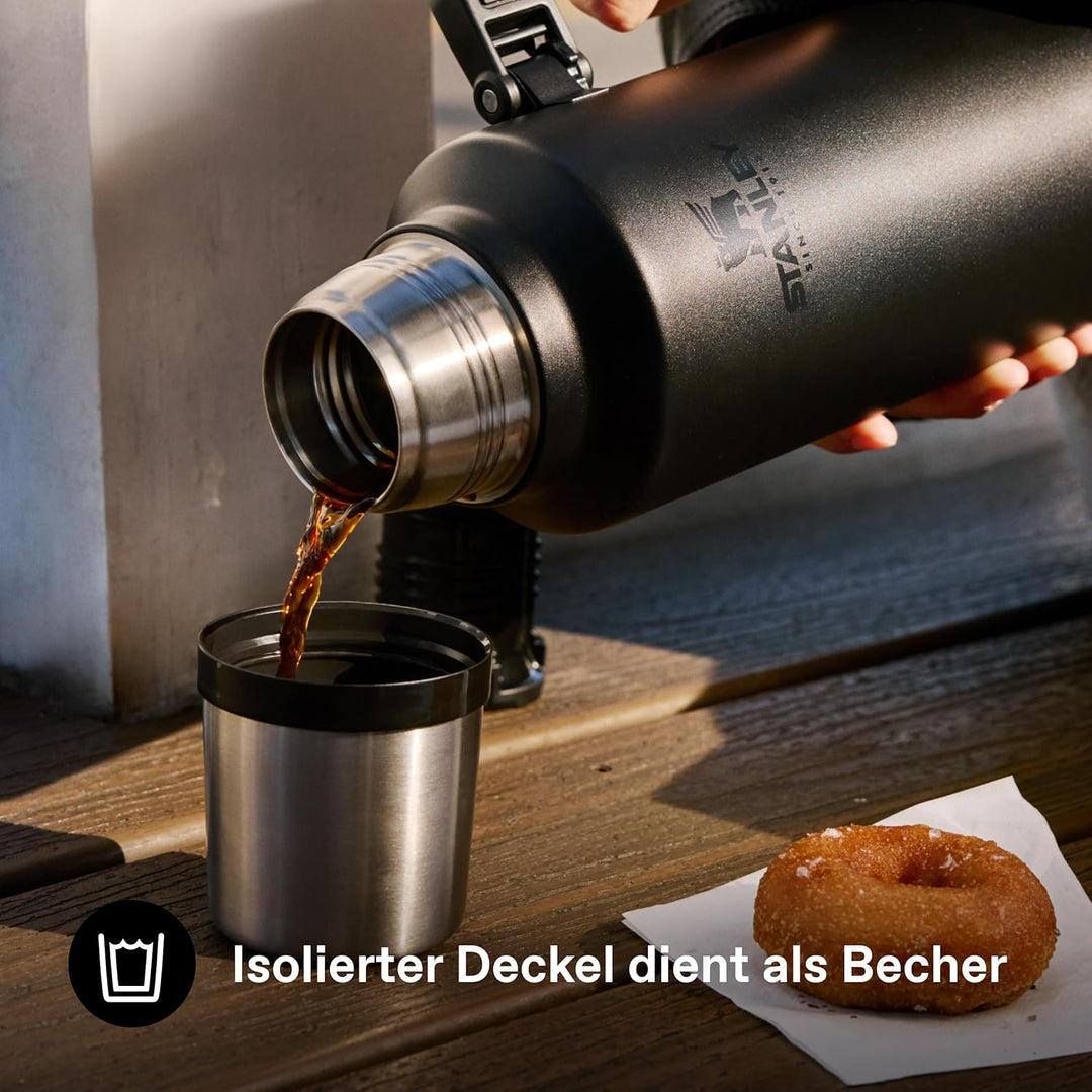 Stanley 1913 Classic Legendary Thermosflasche 1.9L - Thermos Hält 45 Stunden Heiss Oder Kalt - Edels