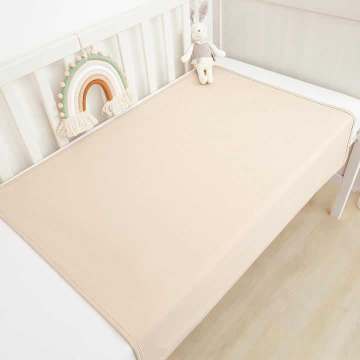 Susurration 2er Pack Bettunterlage Wasserdicht Kinder 75x90 cm Waschbar Unterlage Bett Weich Nässesc