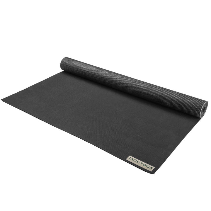 Jade Yoga Voyager Yogamatte, 1,6 mm Schwarz, Schwarz