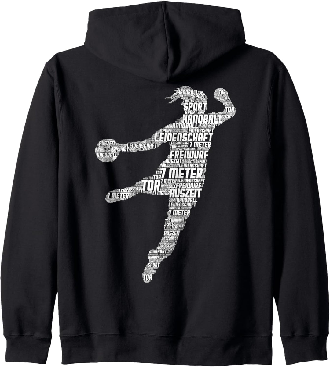 Handball Handballerin Handballspieler Mädchen Frauen Kinder Kapuzenjacke