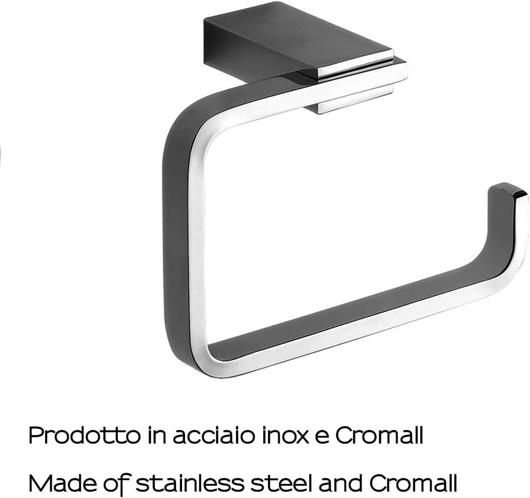 Gedy - PORTE ROULEAU CHROMÉ KANSAS - Gedy - G-38241300200