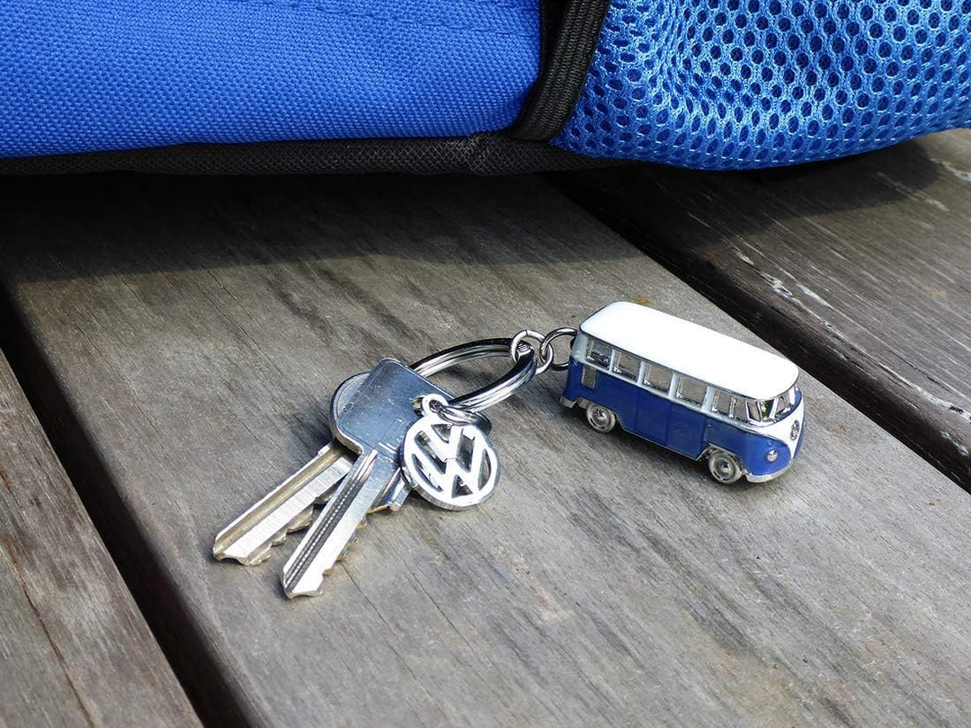 BRISA VW Collection - T1 Bulli Bus Schlüsselanhänger 3D Modell | Volkswagen Key Holder für Schlüssel