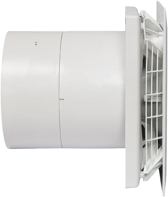 Airflow 90000454 Wandventilator QUIETAIR, 90000454 Weiss, Weiß