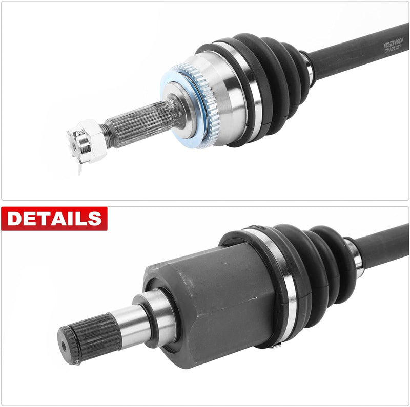 Frankberg 1x Antriebswelle Vorne Links Kompatibel mit Rio II JB 1.5L 2005-2011 Rio II Stufenheck JB