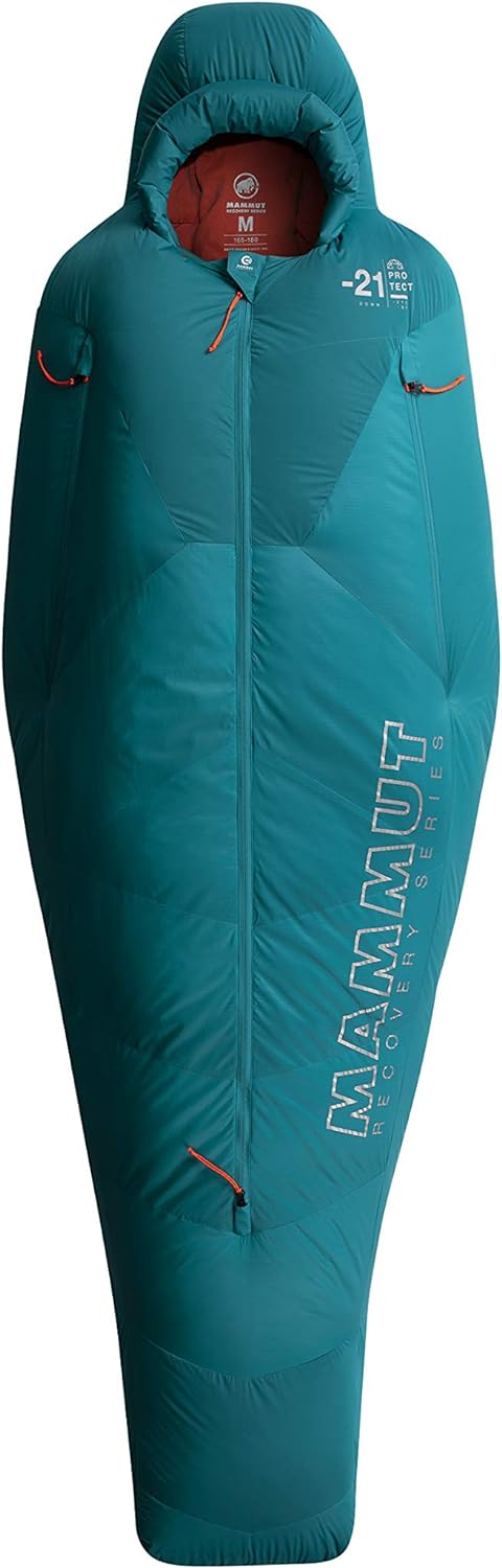 Mammut Damen Protect Down -21C Schlafsack Petrol M, Petrol M