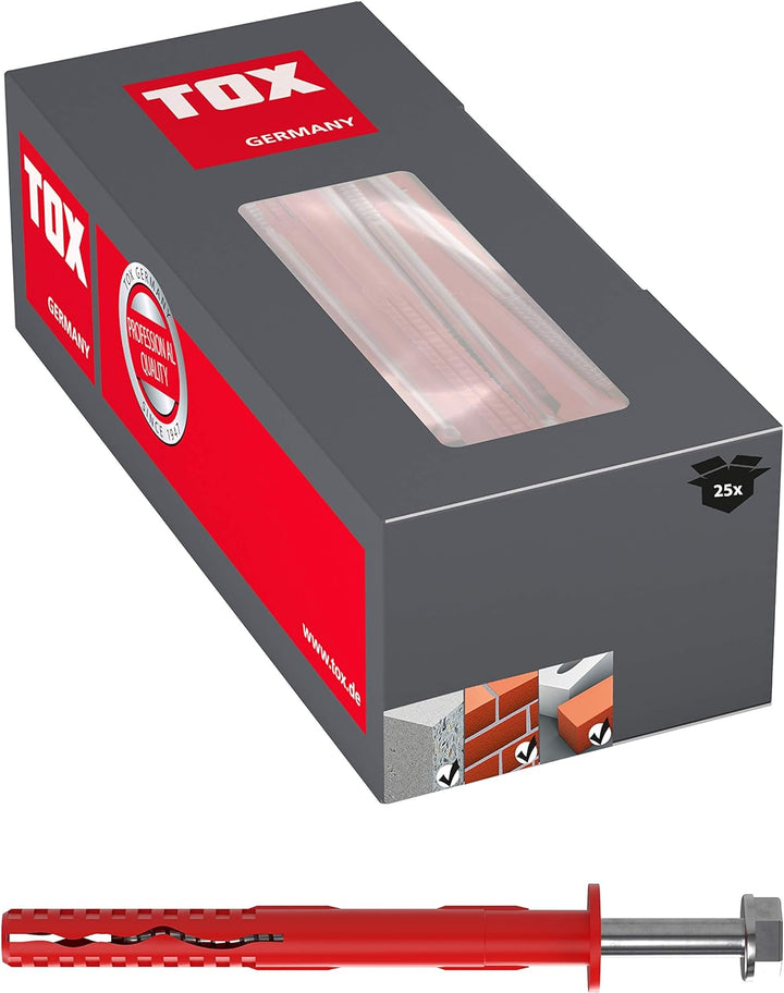 TOX Rahmendübel Fassad XL 14 x 240 mm, 25 Stück, 067101231, 14 x 240 mm