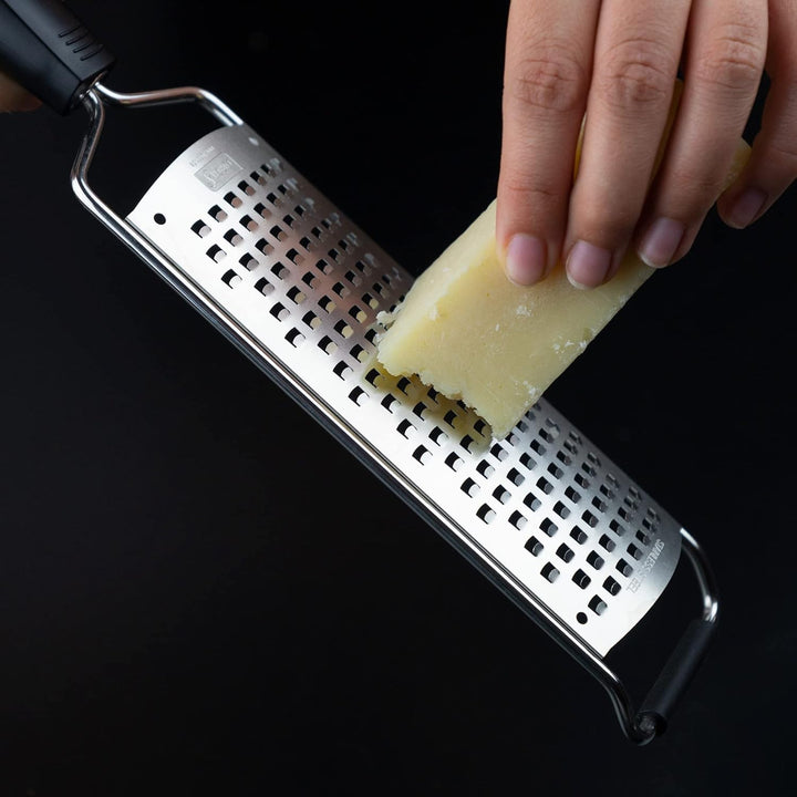 Lurch 240230 Tango RT34 Reibe mittel aus Edelstahl, 6,5 x 34 cm Mittlere Reibe breit, Mittlere Reibe