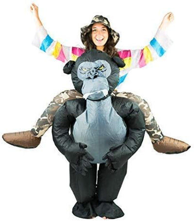 Bodysocks® Aufblasbares Gorilla Kostüm für Erwachsene