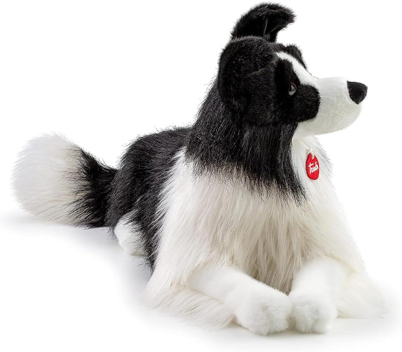 Trudi TUDN9000 Italy Border Collie Scott, Weiss/schwarz, XL