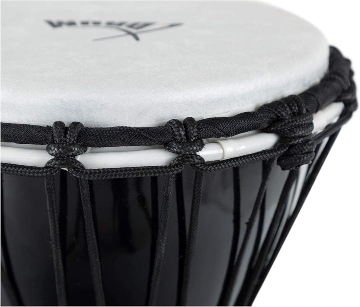 XDrum Primero Junior 31cm Djembe aus PVC - Korpus aus Kunststoff mit traditionellem Stimmsystem - Ko