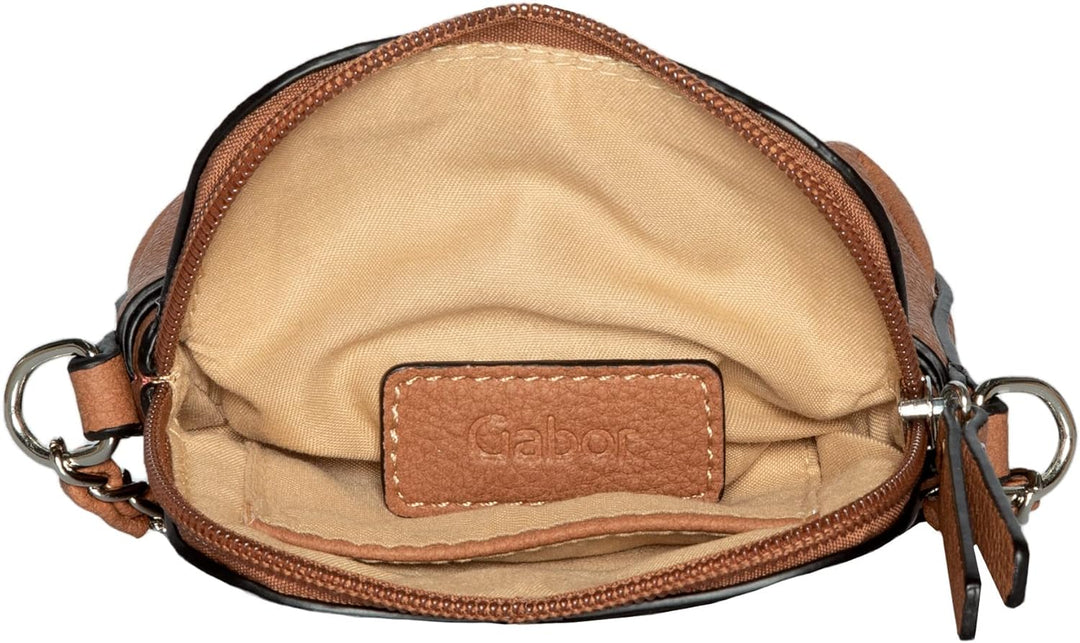 Gabor bags Valentine Damen Handytasche Umhängetasche Cognac, Cognac