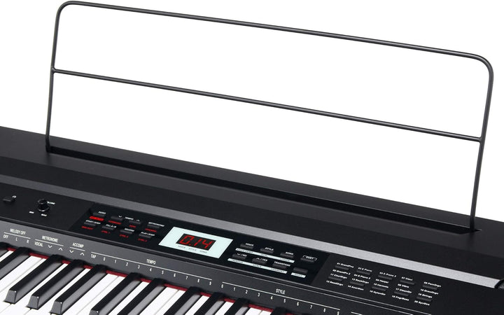 Classic Cantabile SP-150 BK Stagepiano SET inkl. Ständer (88 Soft-Touch Tasten, Anschlagdynamik, MID