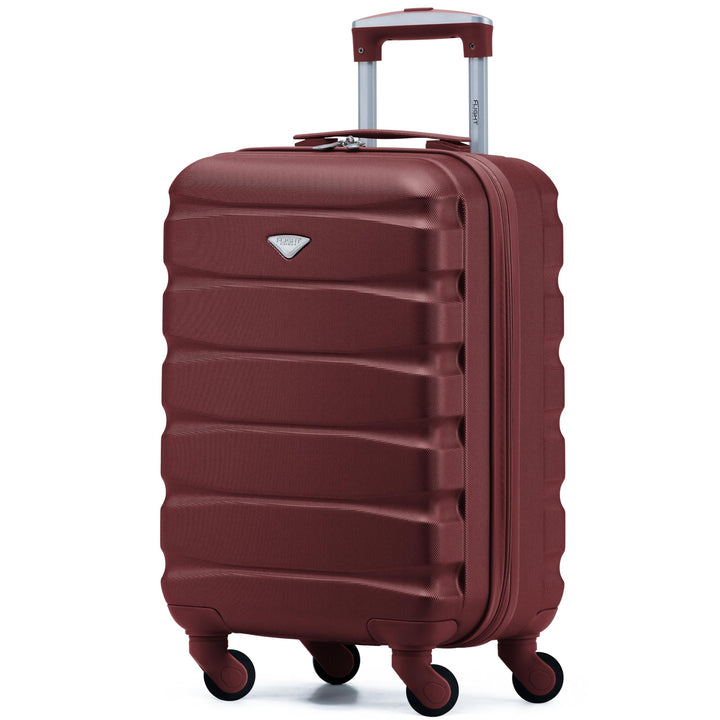 Flight Knight Leichte 4-Rad-abs-hartschalenkoffer Handgepack, Zugelassen Fur Uber 35 Fluggesellschaf