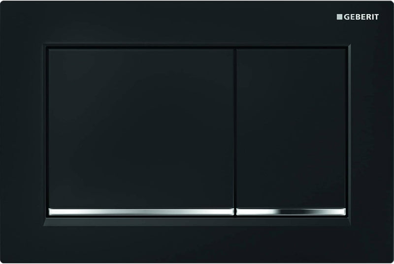 Geberit 115080KM1 Abdeckplatte Omega 30 115.080.KM.1 2-Mengenspülung Hochglanz