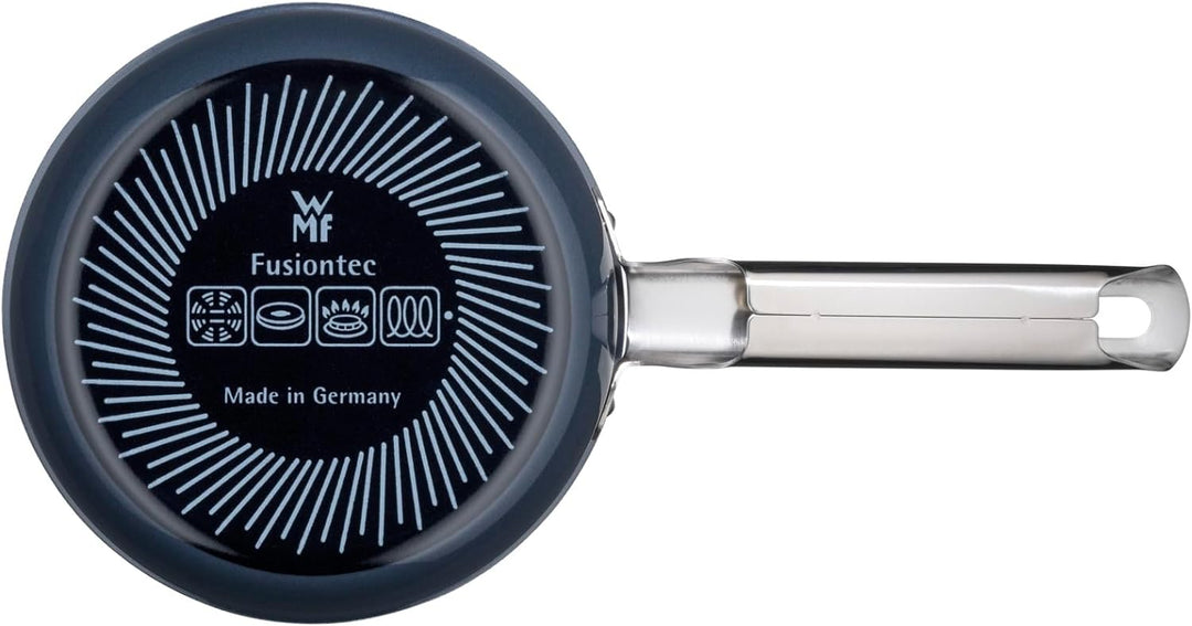 WMF Fusiontec Inspire Stielkasserolle, 16 cm ohne Deckel, kleiner Topf 1,3l, Kochtopf klein, Nudelto