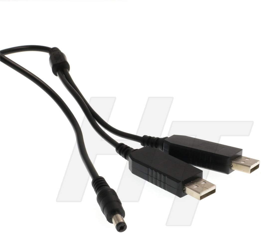 5 V Dual USB LP-E6 Power Adapter Dummy Akku für Canon EOS 5D Mark II III IV 6D 70D