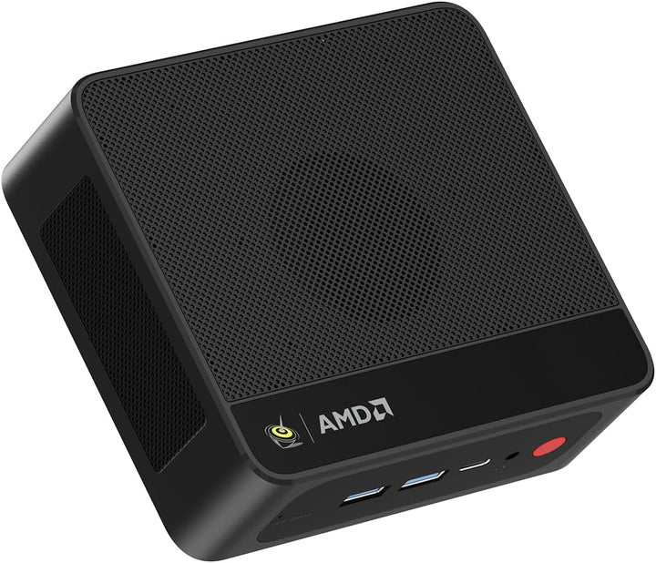 Beelink AMD Mini-PC Ryzen 9 6900HX(8C/16T, bis zu 4,9 GHz), SER6 Mini Computer, 32G DDR5 RAM/1TB M.2