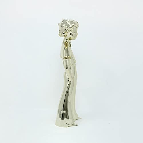 NEAMEDIA THE CHARACTER COMPANY Der kleine Prinz Skulptur – Figur 30 cm – Gold Edition – Deko-Objekt