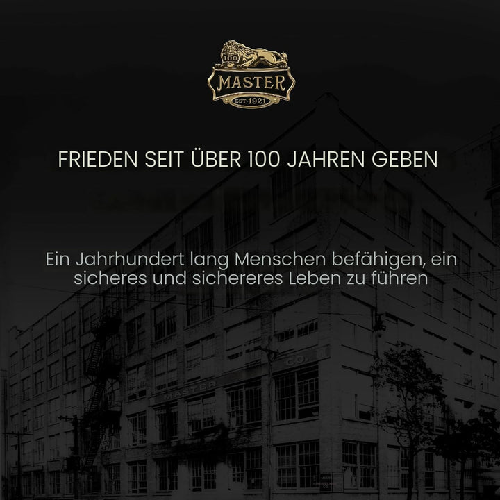 Master Lock Vertikal zurücksetzbar Wort Kombination Vorhängeschloss, 1535DWD Pack Of 1, Pack Of 1