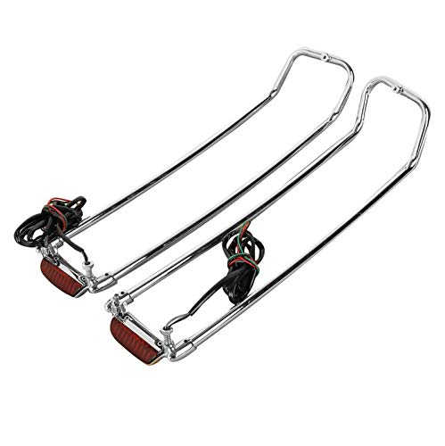 Seitenkoffer-Reling LED für Harley Davidson Electra Glide Standard 96-10 Chrom