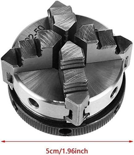 4 Backen umkehrbares selbstzentrierendes Gewinde M14 Mini-Drehfutter K02-50 CNC-Fräser 50 mm (K02-50