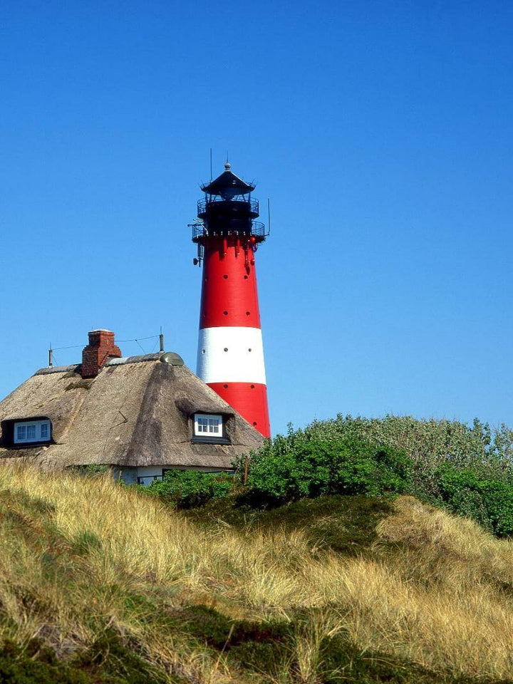 CALVENDO Puzzle Leuchtturm Insel Sylt 1000 Teile Lege-Grösse 48 x 64 cm Foto-Puzzle Bild von Lothar