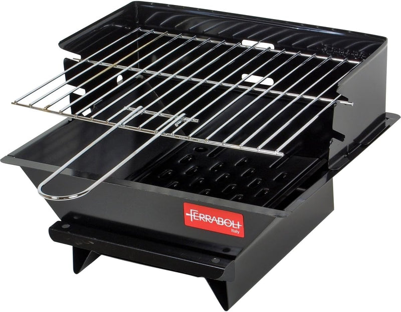 Relags Minigrill 102 - Campinggrill aus Stahlblech Grün One Size, Grün One Size