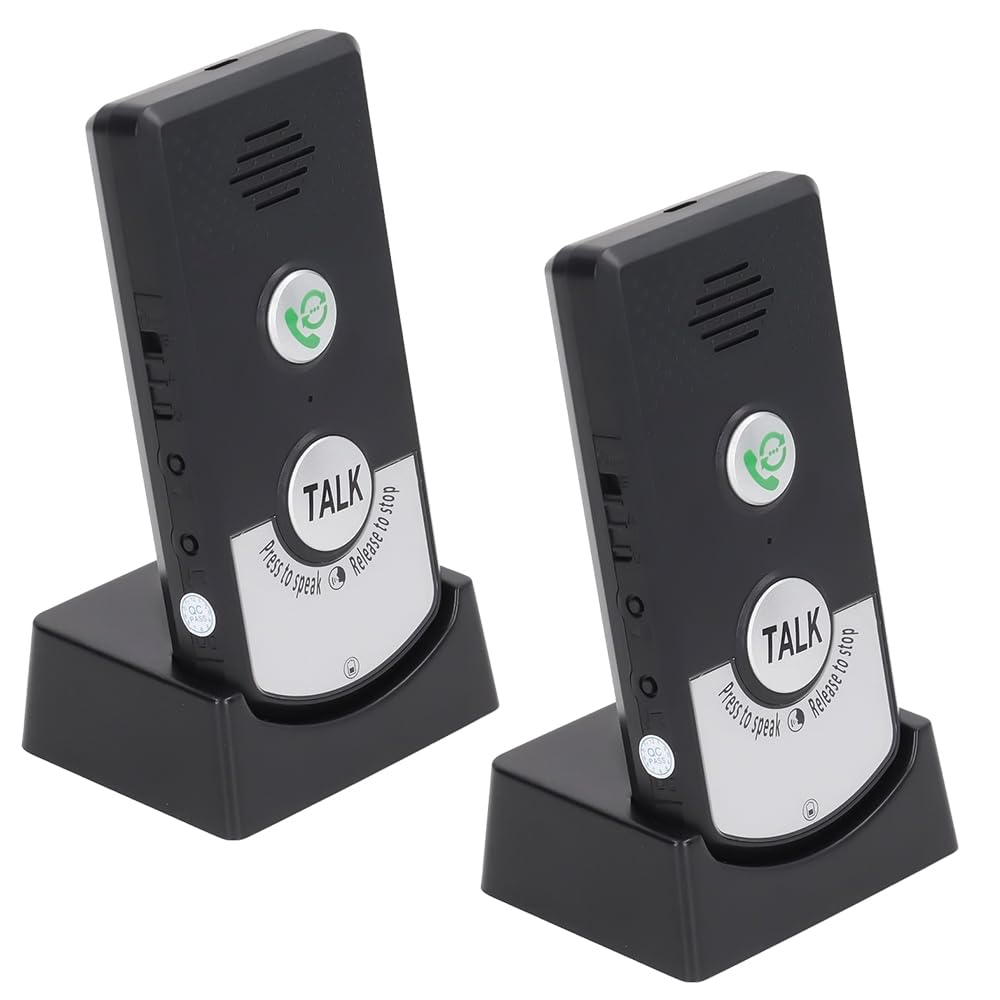 Gegensprechanlage Funk, 1000M Gegensprechanlage Haustelefon, 2 Wege Anruf Funk Wechselsprechanlage,