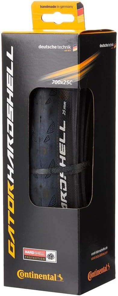 Continental Unisex – Erwachsene Gator Hardshell Fahrradreifen 28" | 700 x 32C Schwarz, 28" | 700 x 3