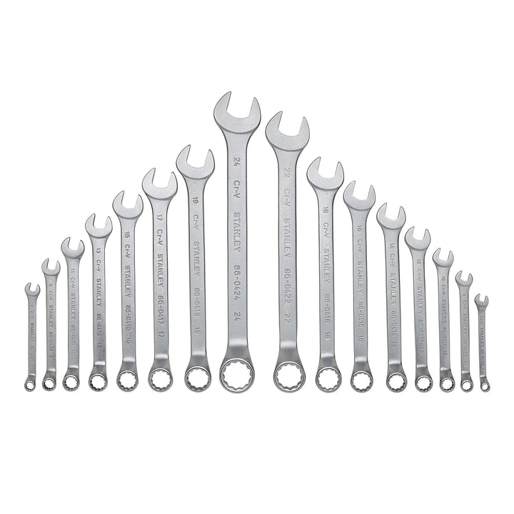 Stanley Transmodul System, Modul Ring-Maulschlüssel-Set (in den Grössen: 6 mm - 22 mm und 24 mm, mit