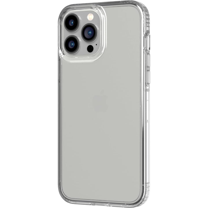 tech21 Evo Clear für iPhone 13 Pro Max - Kristallklare Handyhülle mit 3,6 m Multi-Drop-Schutz farblo