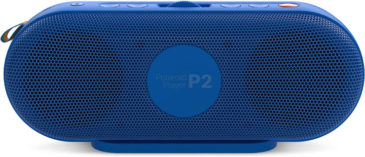 Polaroid P2 - Powerful Portable Wireless Bluetooth Speaker Rechargeable with Dual Stereo Pairing - B