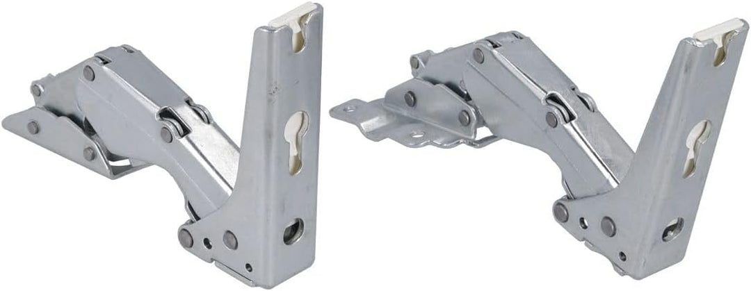 LUTH Premium Profi Parts Türscharnierset oben unten kompatibel mit Beko 5838110300 5838110400 für Kü