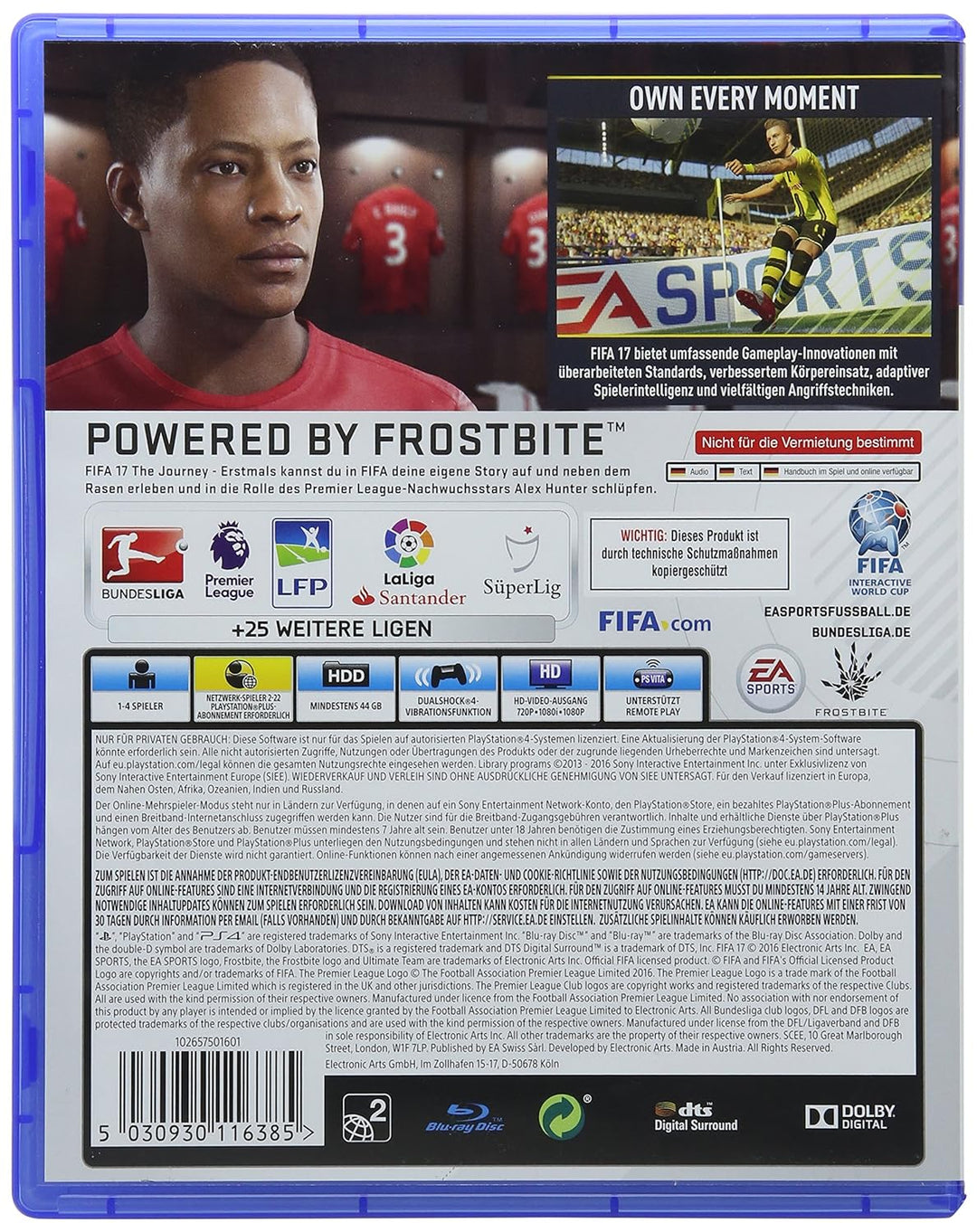 FIFA 17 - [PlayStation 4] PlayStation 4 Standard, PlayStation 4 Standard