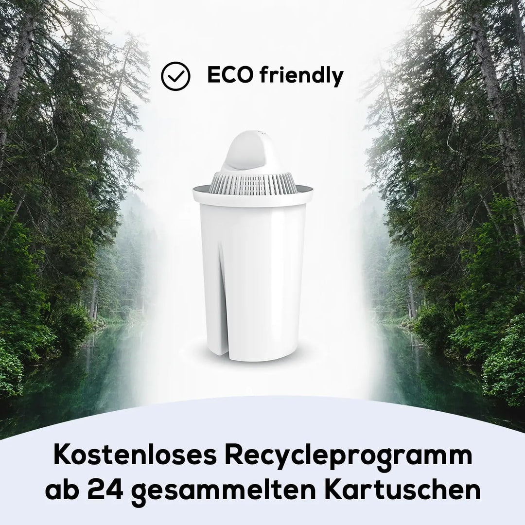 PearlCo - Universal classic Pack 20 Filterkartuschen - passend zu Brita Classic Standard Kartusche P