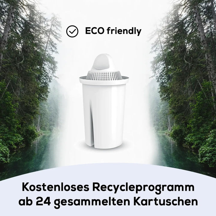 PearlCo - Universal classic Pack 20 Filterkartuschen - passend zu Brita Classic Standard Kartusche P