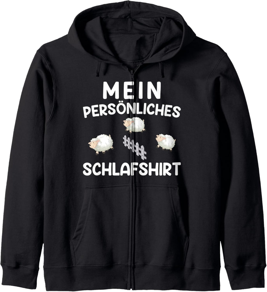 Mein Persönliches Schlafshirt | Nachthemd Pyjama Schaf Kapuzenjacke