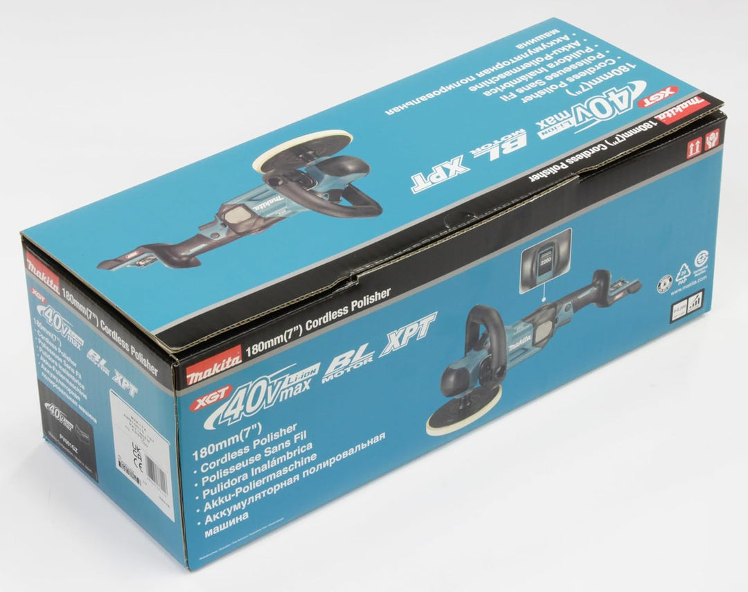 Makita PV001GZ Akku-Poliermaschine 40V max. (ohne Akku, ohne Ladegerät)