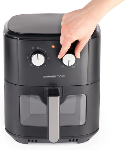 GOURMETmaxx Heissluftfritteuse 6,2 L (1500 W) | AirFryer mit Abschaltautomatik für punktgenaue Ergeb