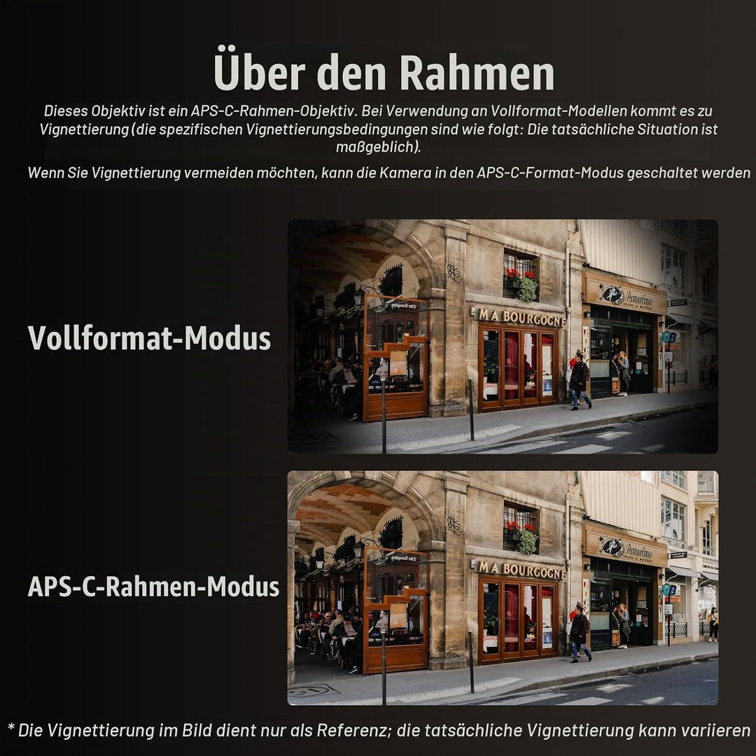TTARTISAN 25mm F2 Kameraobjektiv Camera Lense für Sony E-Mount APS-C Manuelles Tragbares Pancake-Obj