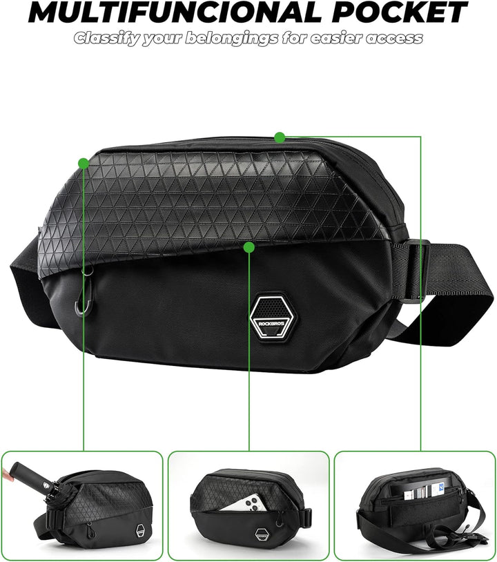 ROCKBROS Fahrrad Lenkertasche Vordertasche Motorrad Umhängetasche Multifunktional Tasche Herren/Dame