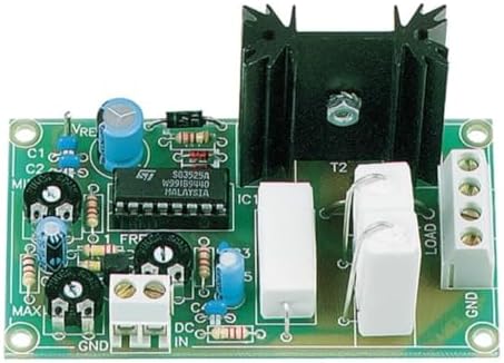 Whadda Lötbausatz, DIY, effizienter Gleichspannungs-Pulsbreitenmodulator, 8 - 35 VDC, 6,5 A