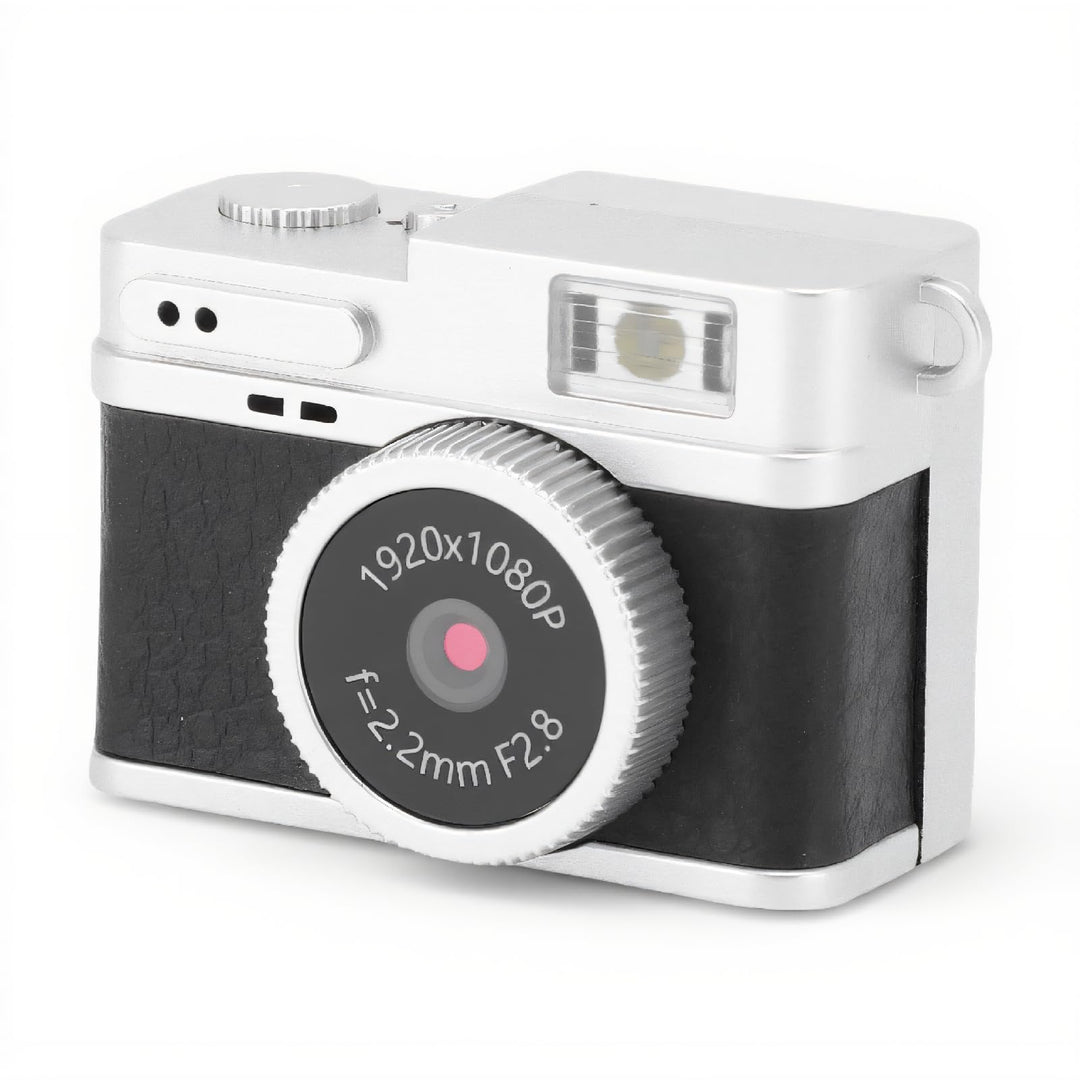 LICAEVEY Kamera-Schlüsselanhänger, 1080P HD Mi NI-Retro-Digitalkamera mit 32 GB SD-Karte, 0,96-Zoll-