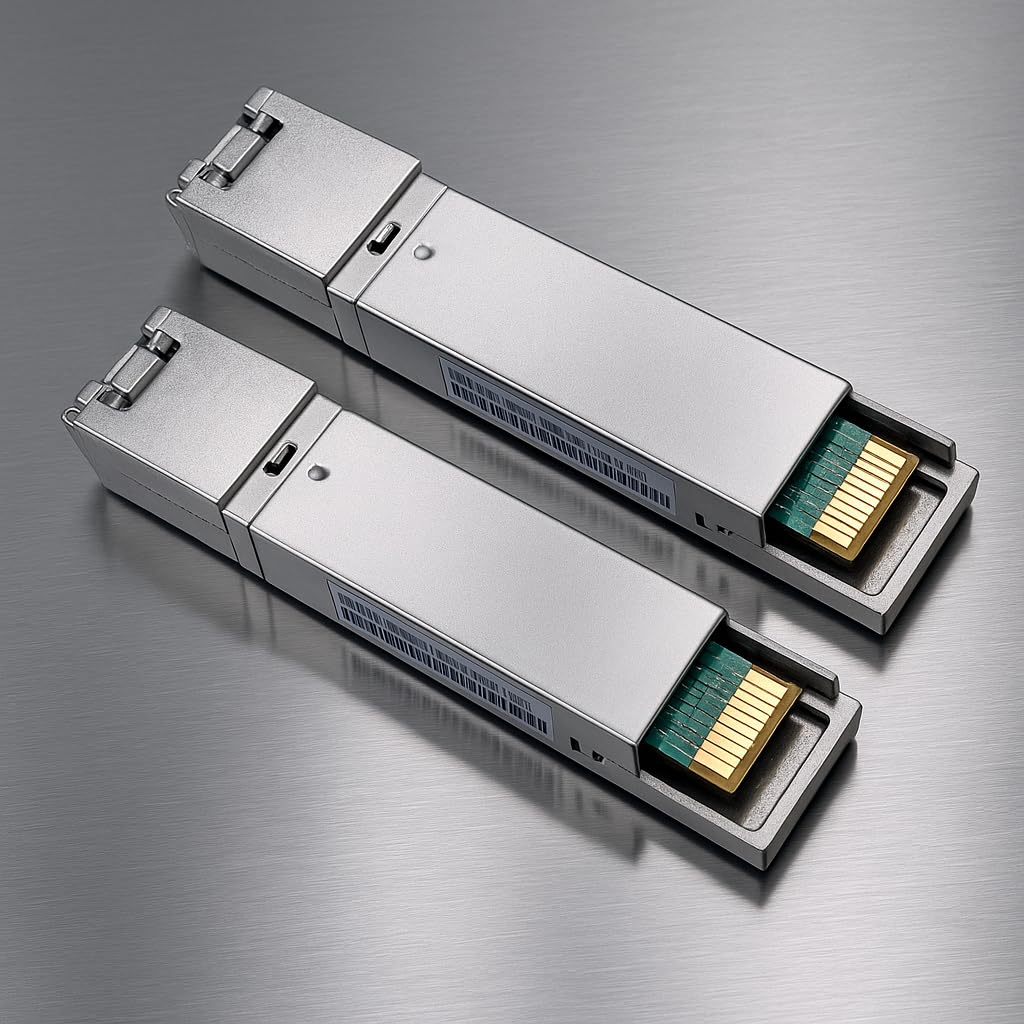 Elfcam® – 2 Stück Modul SFP 1,25G, Anschluss mit Glasfaserkabel Singlemode SC, 1000Base-BX TX 1310nm