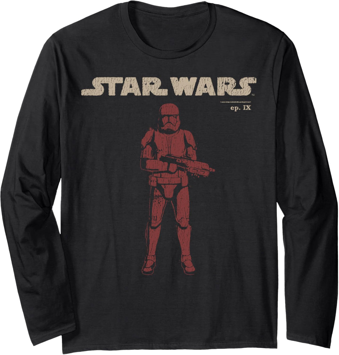 Star Wars: The Rise Of Skywalker Red Sith Trooper Langarmshirt