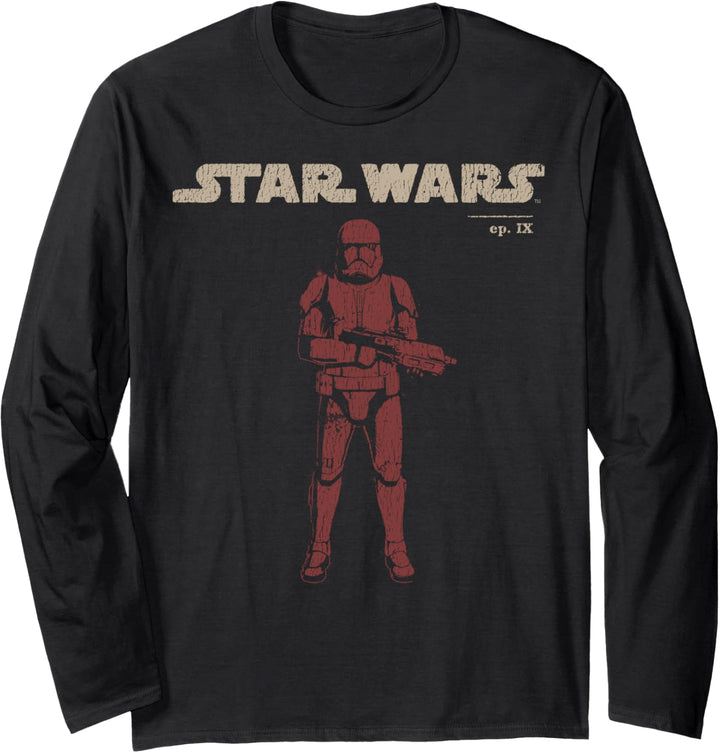 Star Wars: The Rise Of Skywalker Red Sith Trooper Langarmshirt